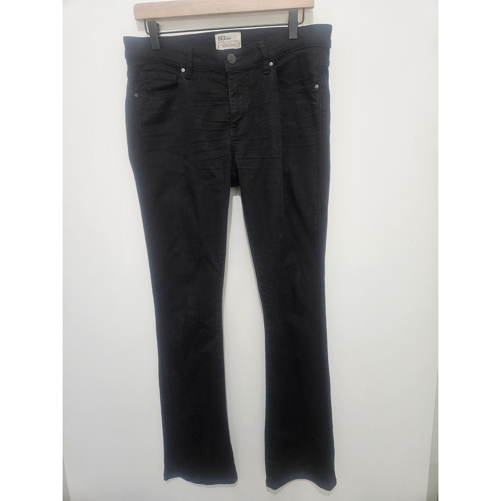 BKE Payton Tailored‎ Bootcut Jeans Black 29L Mid Rise Stretch Denim Pants